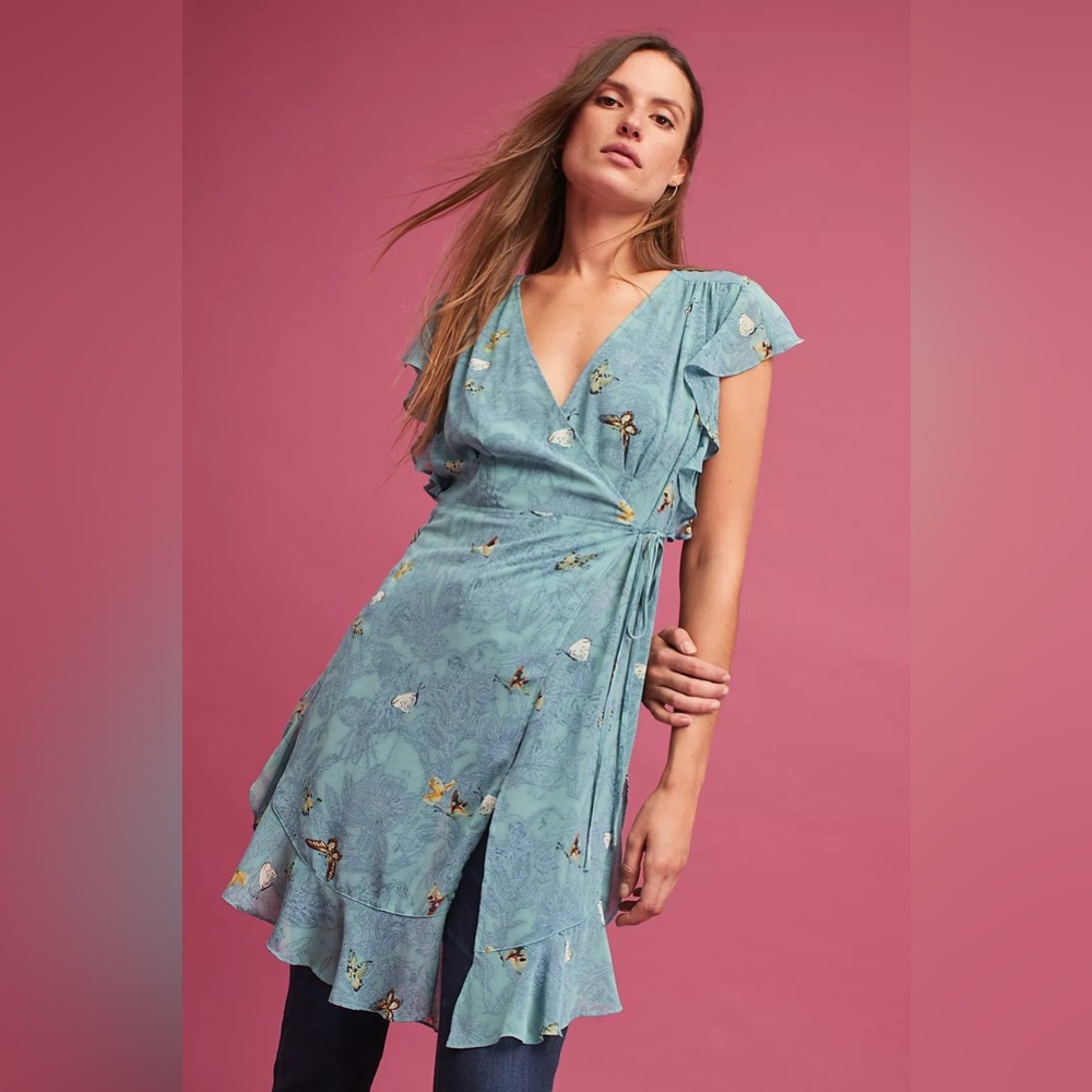 Butterfly Wrap tunic - Picture 1 of 13